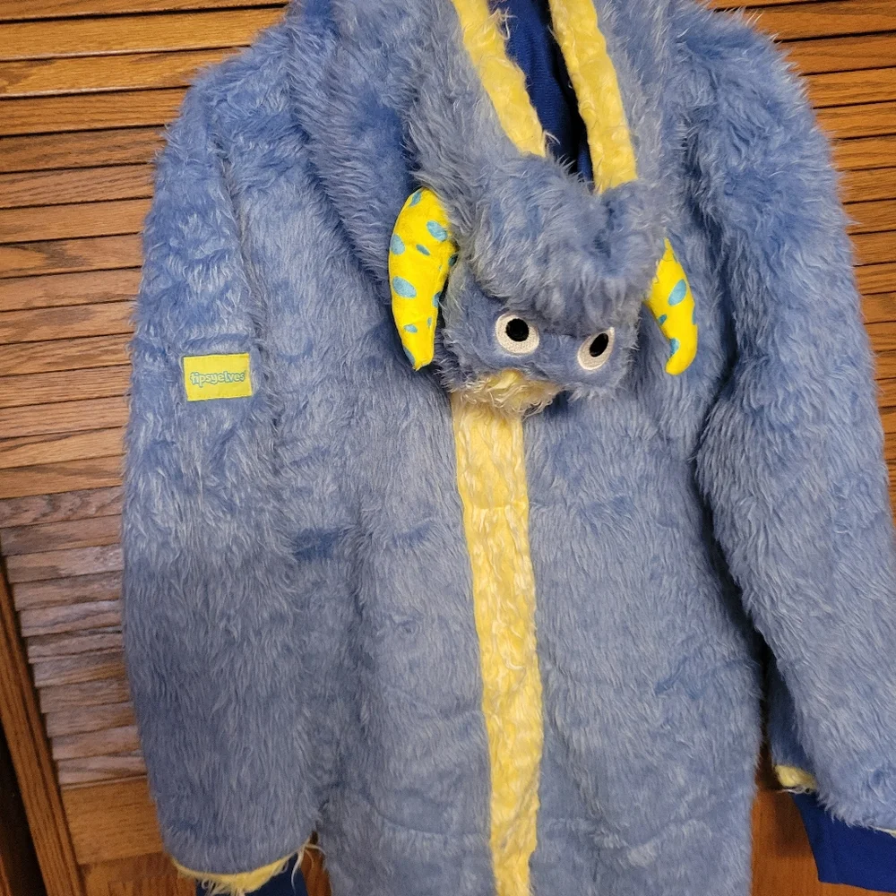 Tipsy Elves NEW Monster Halloween Costume Monster Inc Sully Unisex - Picture 7 of 8